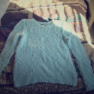 Mint green Free people sweater NWOT